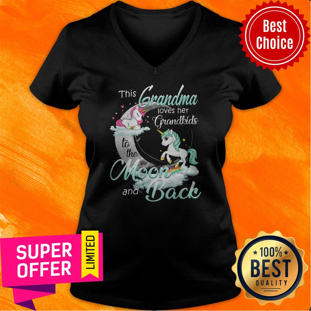 Premium Unicorn This Grandma Loves Her Shirt