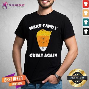 Happy President Trump 2020 Halloween Make Candy Corn Great Again Shirt