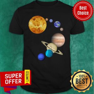 Nice Planets In Solar System Science Shirt