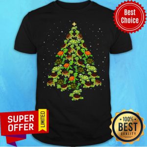 Premium Turtles Tree Christmas Shirt