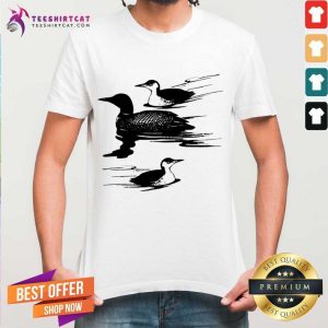 Hot Loons Beautiful Birds Freshwater Lake Birds Shirt