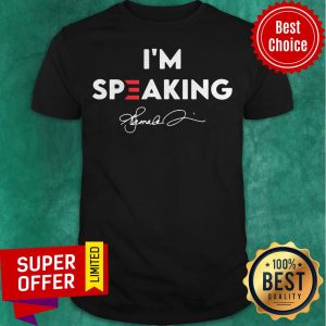 Official Kamala Harris I'M Speaking Signature Shirt
