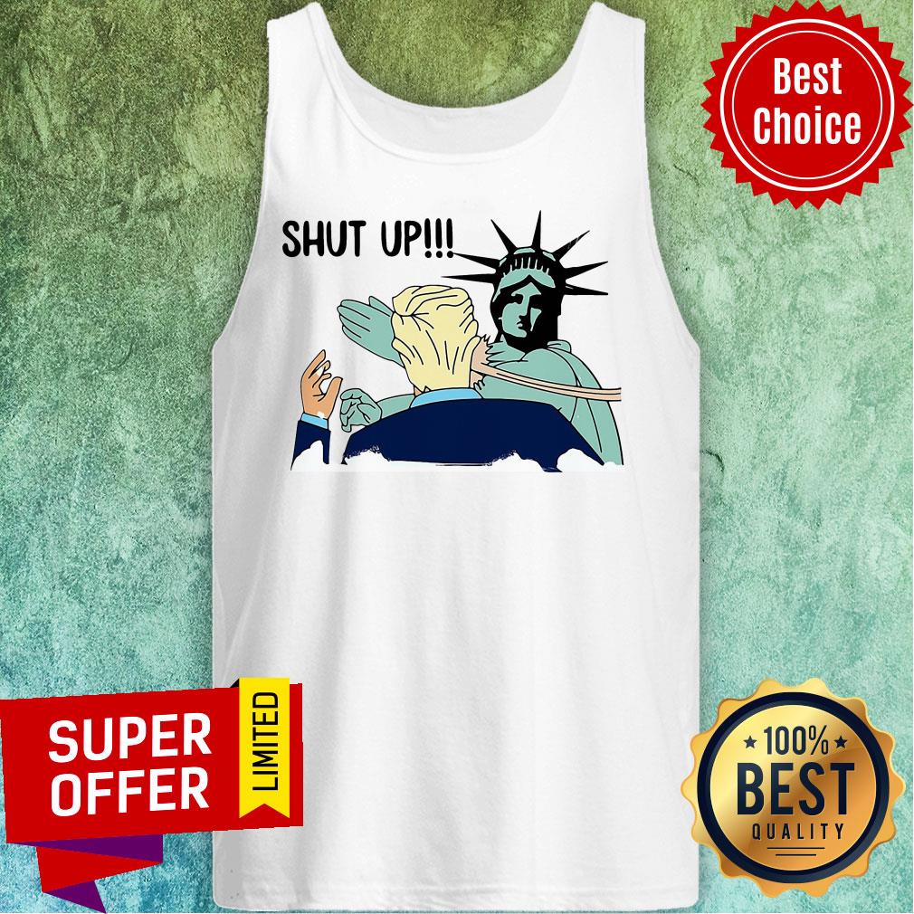 Premium Liberty Slap Donald Trump Shut Up Shirt