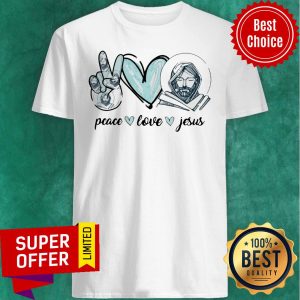 Premium Peace Love Jesus Shirt