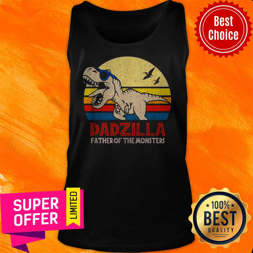 Nice Dadzilla Father Of The Monsters Vintage Shirt