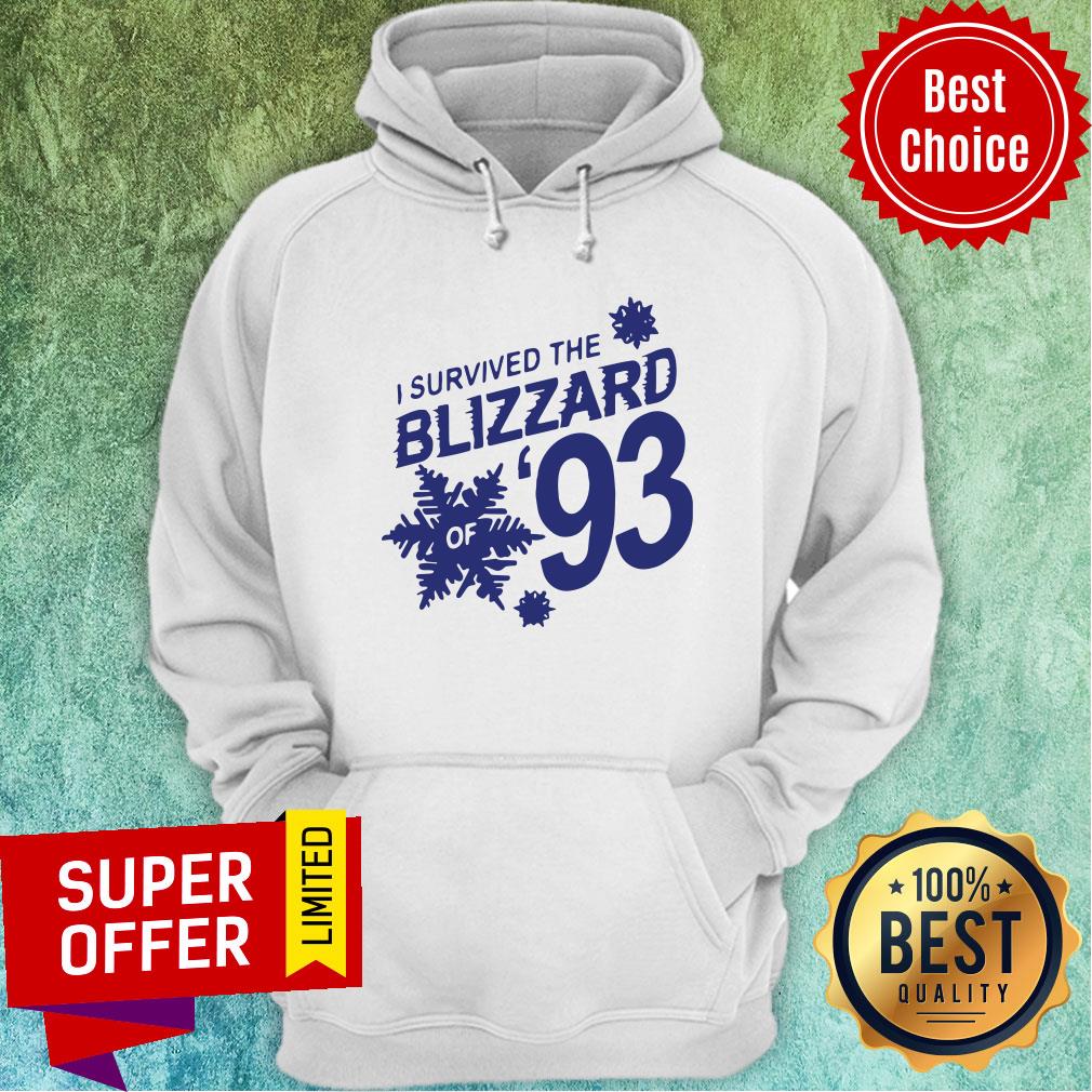 Premium I Survived The Blizzard Of 93 Shirt