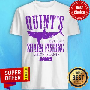 Premium Quint's Shark Fishing Amity Island Jaws Shirt