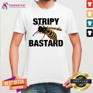Official Stripy Bastard Bee Shirt