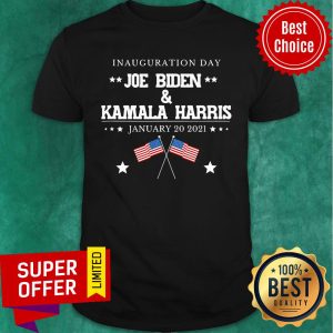 Top Joe Biden And Kamala Harris Inauguration Day 2021 Retro American Flag Shirt