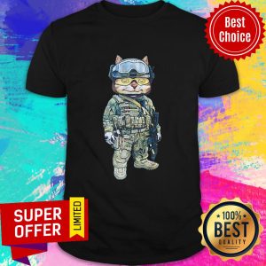 MC Cat Wear US Military Clothes Shirt