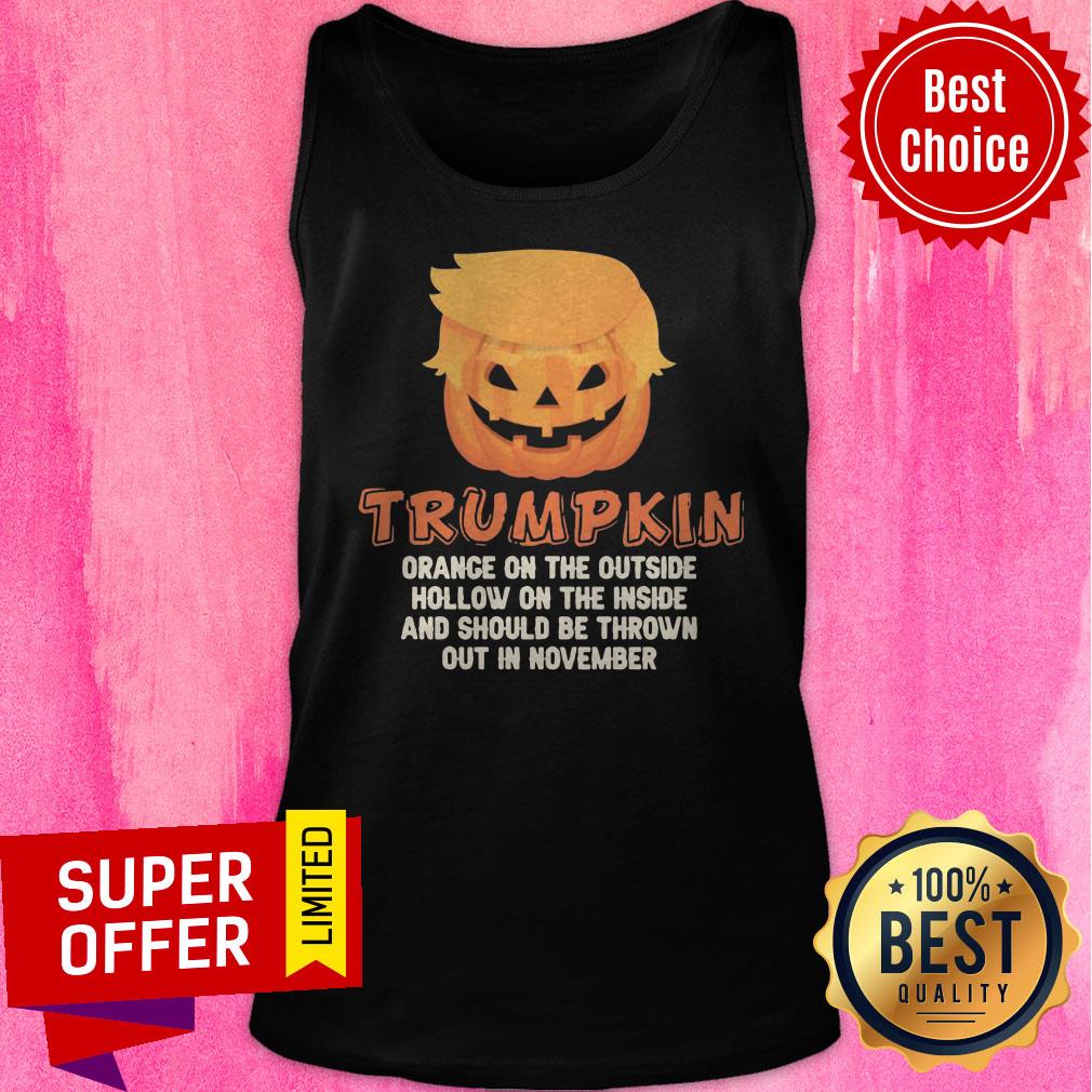 Premium Donald Trump Face Trumpkin Halloween Shirt
