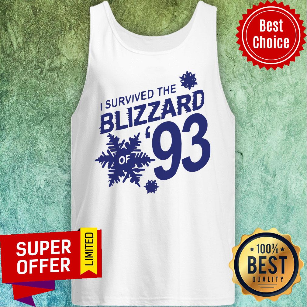 Premium I Survived The Blizzard Of 93 Shirt