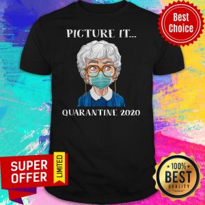Funny The Golden Girls Picture It Quarantine 2020 Shirt