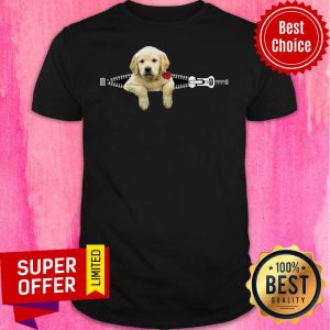 Funny Dogs Pisces Golden Retriever Zip And Rose Shirt