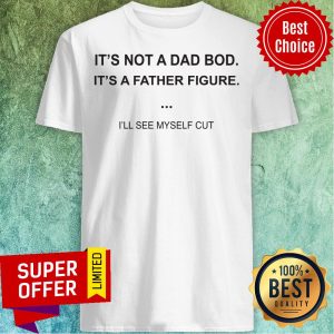 Official It's Not A Dad Bod It's A Father Figure I'll See Myself Cut Shirt