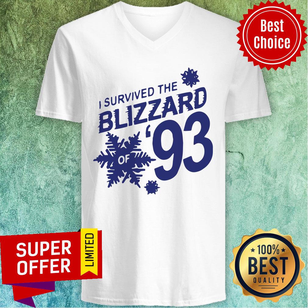 Premium I Survived The Blizzard Of 93 Shirt