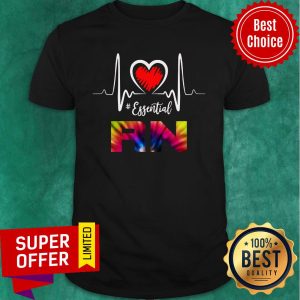 Nurse Essential RN Heart Beat Shirt