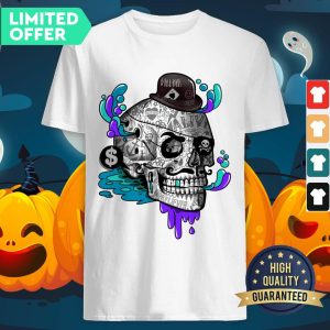 The Tattooed Gentleman A-Line Sugar Skull Day Of The Dead Shirt