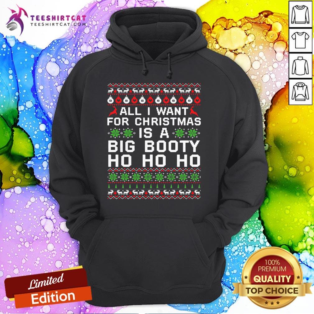 All I Want For Christmas Is A Big Booty Ho Ho Ho Shirt