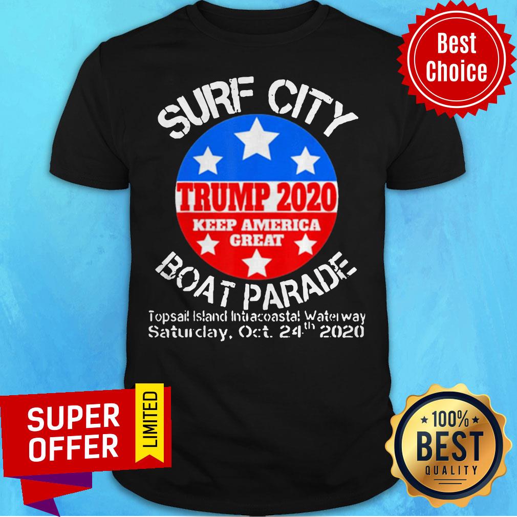 Official Surf City Trump Boat Parade Shirt