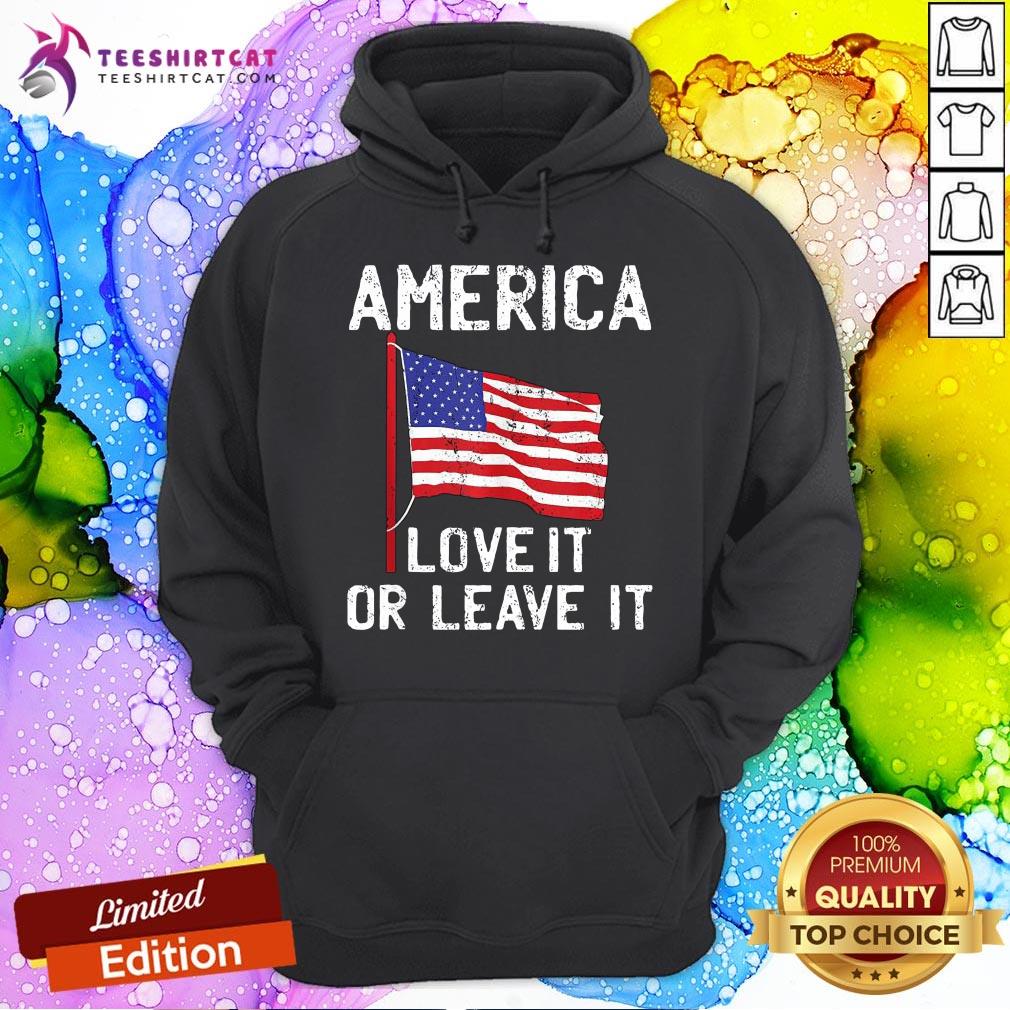 America Love It Or Leave It Maga 2020 Trump Shirt