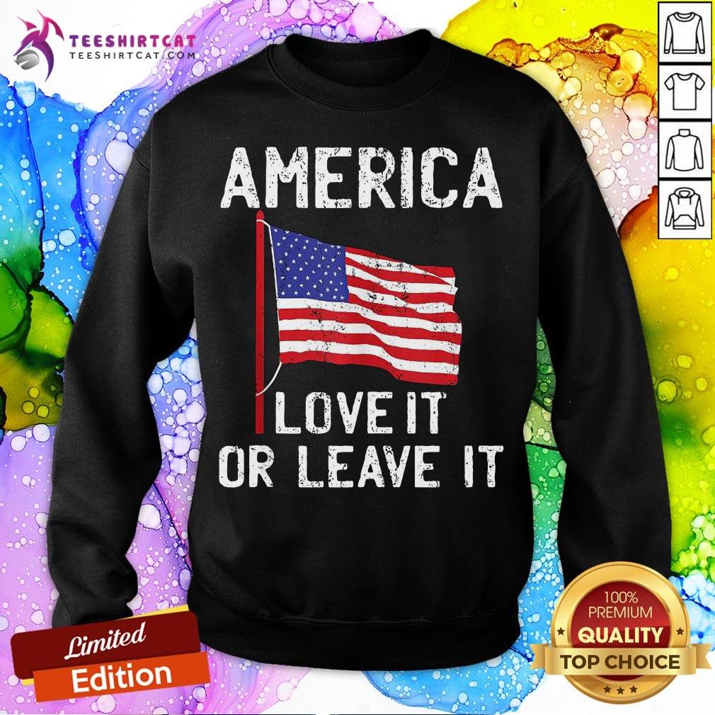 America Love It Or Leave It Maga 2020 Trump Shirt