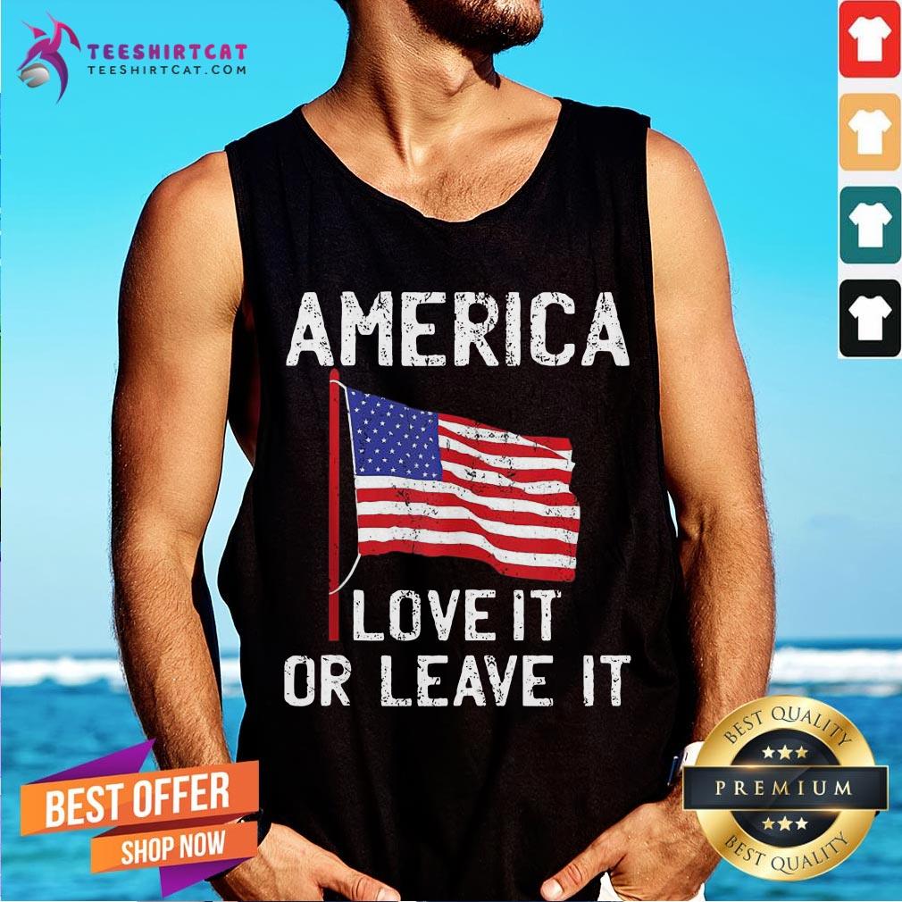 America Love It Or Leave It Maga 2020 Trump Shirt