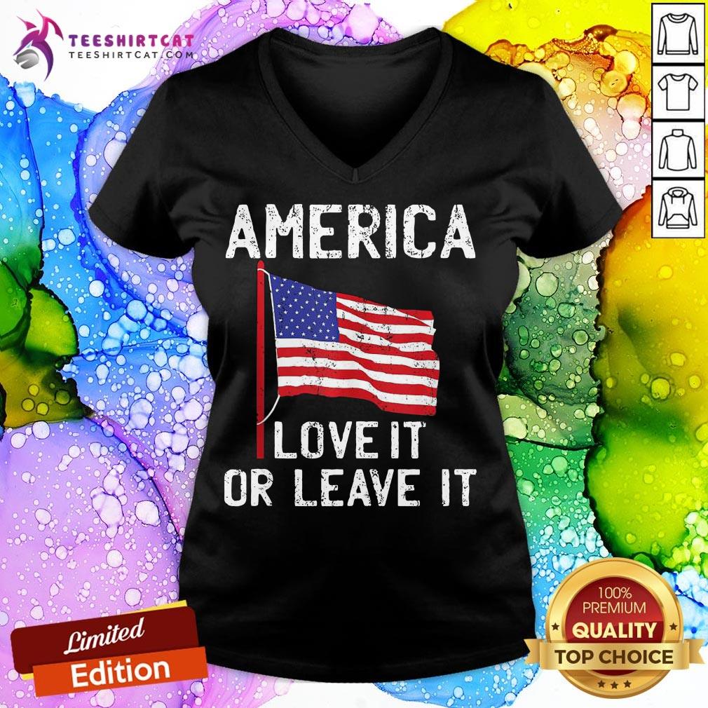 America Love It Or Leave It Maga 2020 Trump Shirt