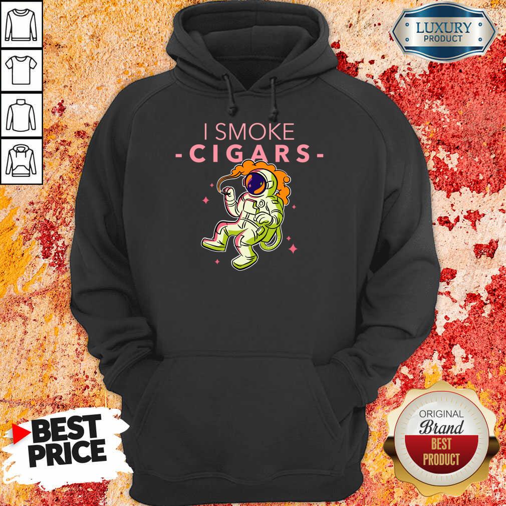Astronaut I Smoke Cigars Shirt