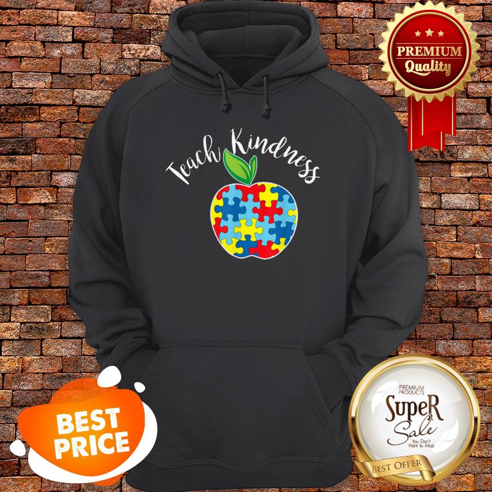 Autism Awareness Teacher Design Teach Kindness Shirt