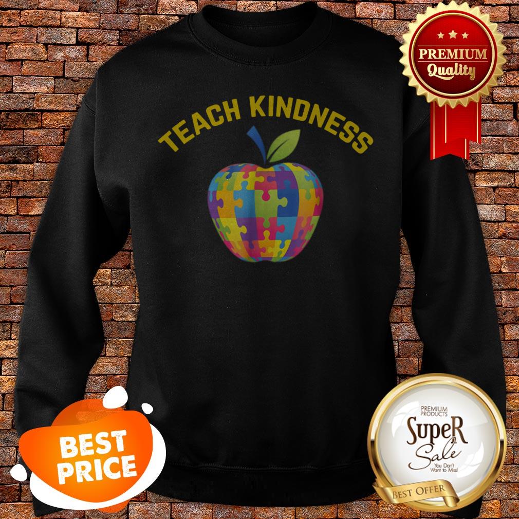 Autism Awareness Teacher Teach Kindness Shirt