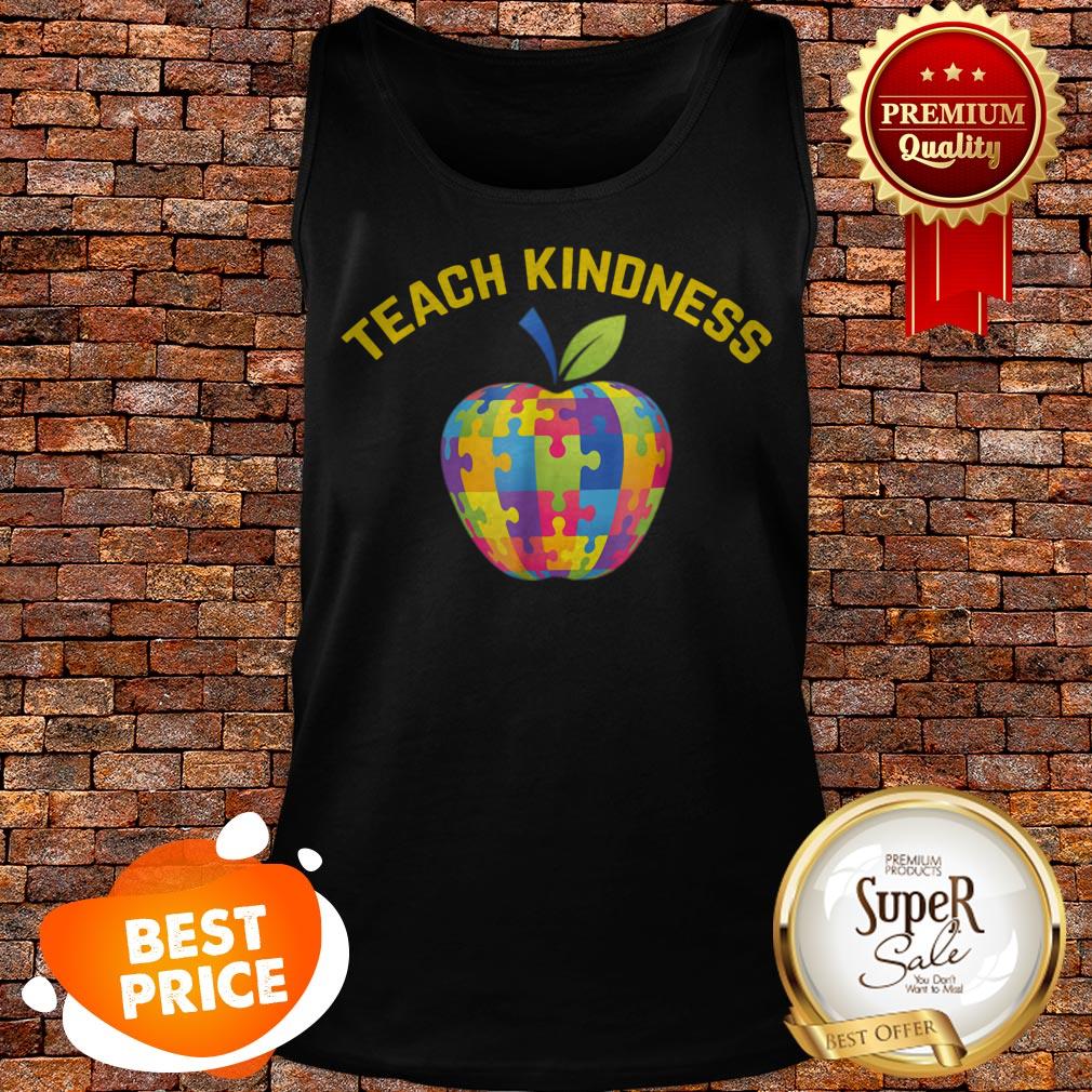 Autism Awareness Teacher Teach Kindness Shirt