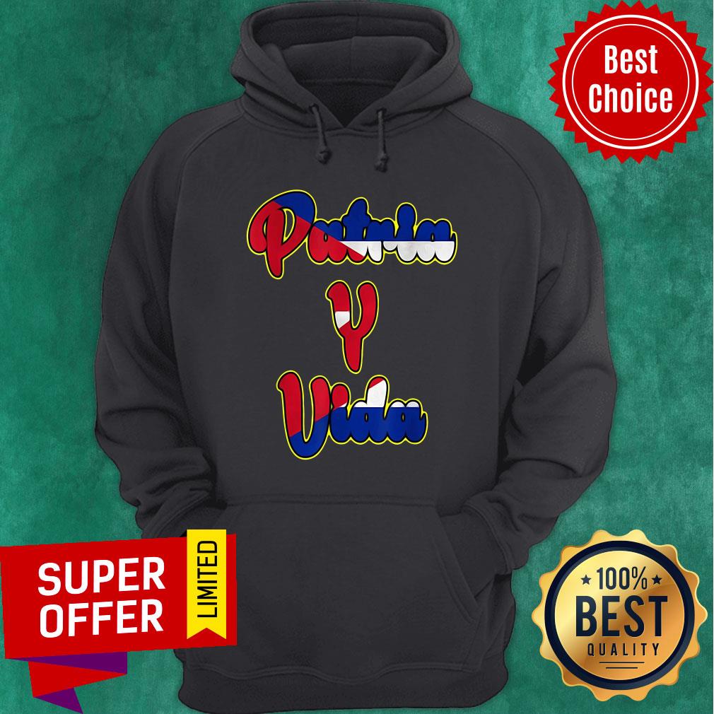 Awesome 2021 Patria Y Vida Cuba Flag Cuban Revolution Shirt