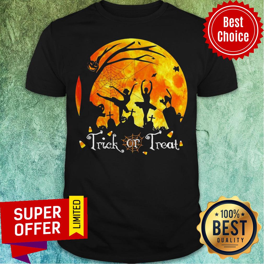 Awesome Ballet Trick Or Treat Halloween Shirt