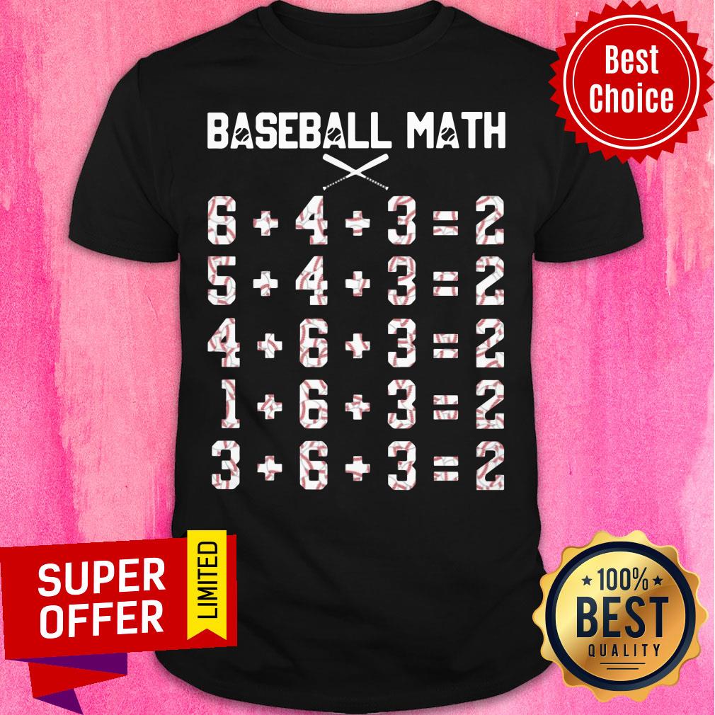 Awesome Baseball Math Shirt