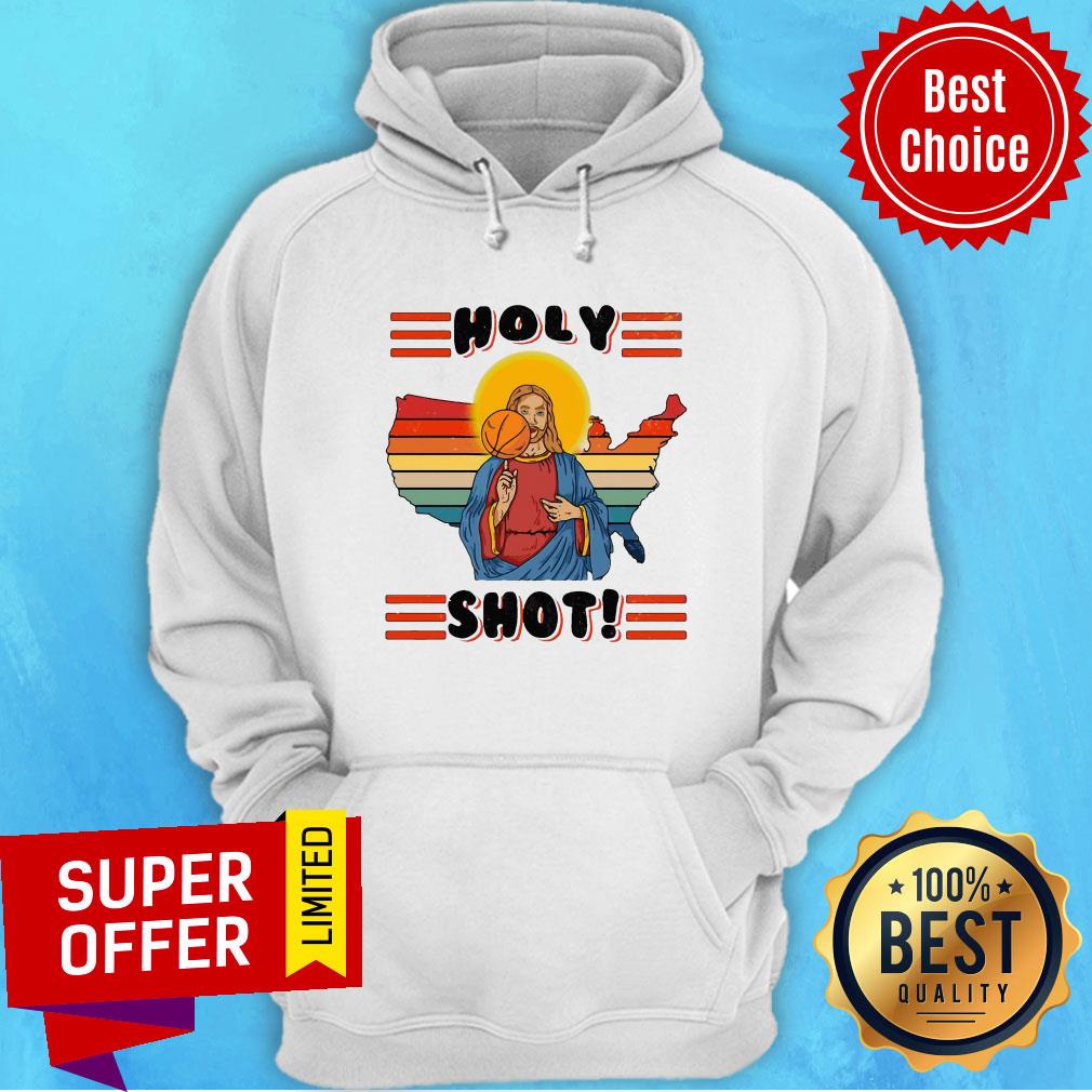 Awesome Basketball Jesus Holy Shot Vintage Shirt