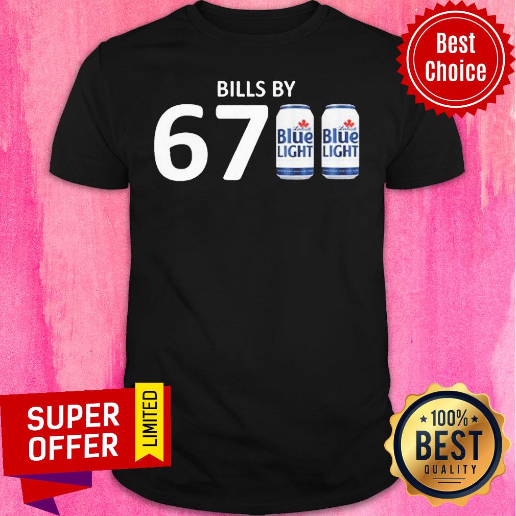 Awesome Bills By 67 Blue Light Shirt