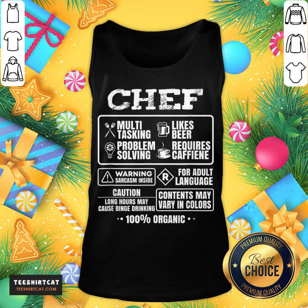 Awesome Chef Cooking Gift Kitchen Women Men Food Chef Funny T-Shirt