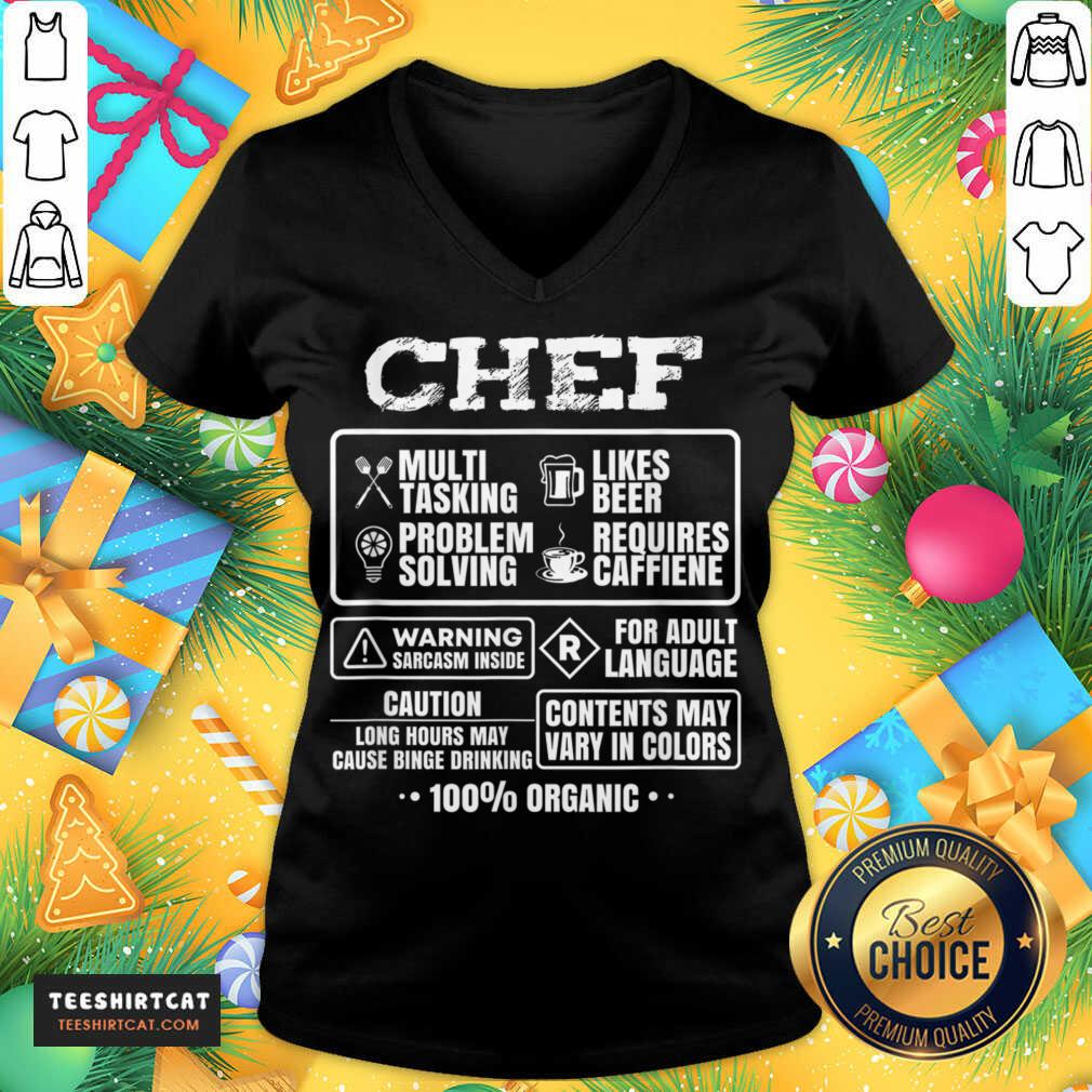 Awesome Chef Cooking Gift Kitchen Women Men Food Chef Funny T-Shirt