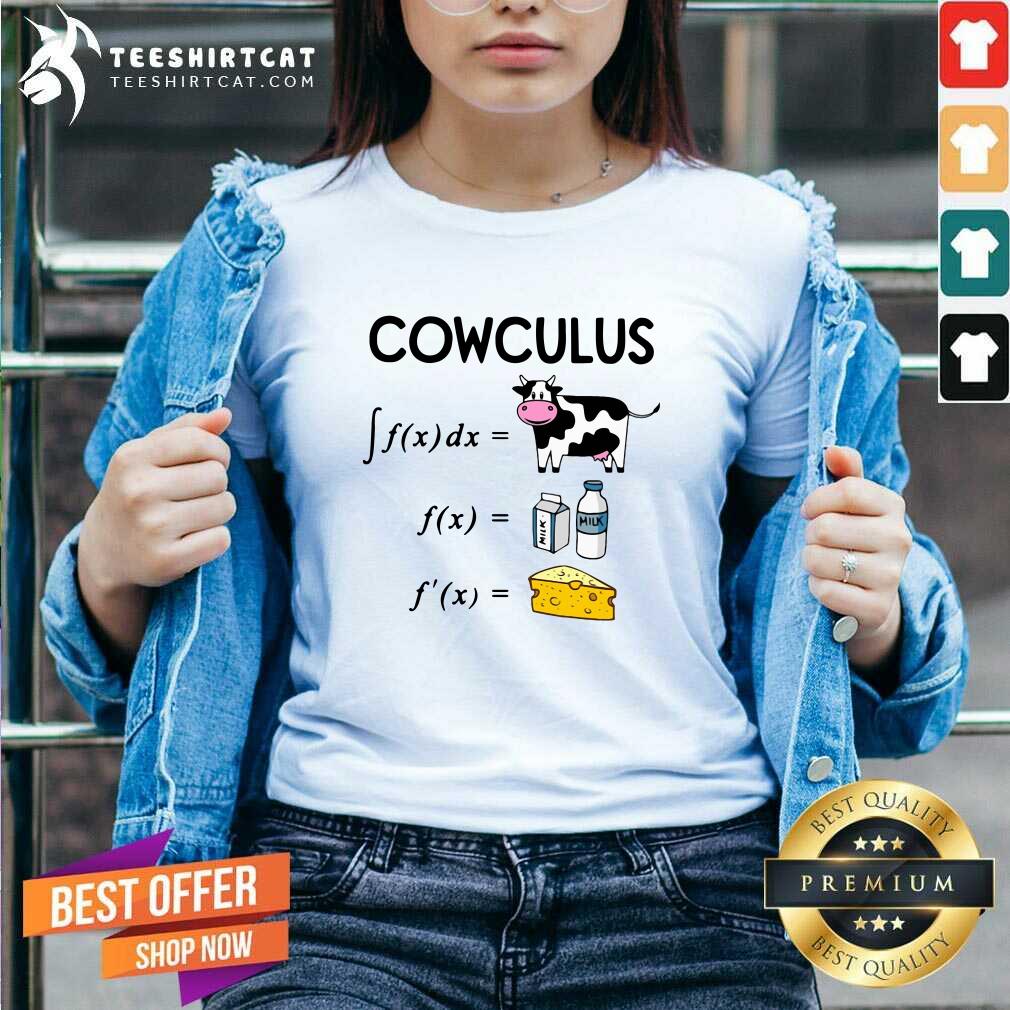 Awesome Cowculus Calculus Math Milk Cheese Shirt