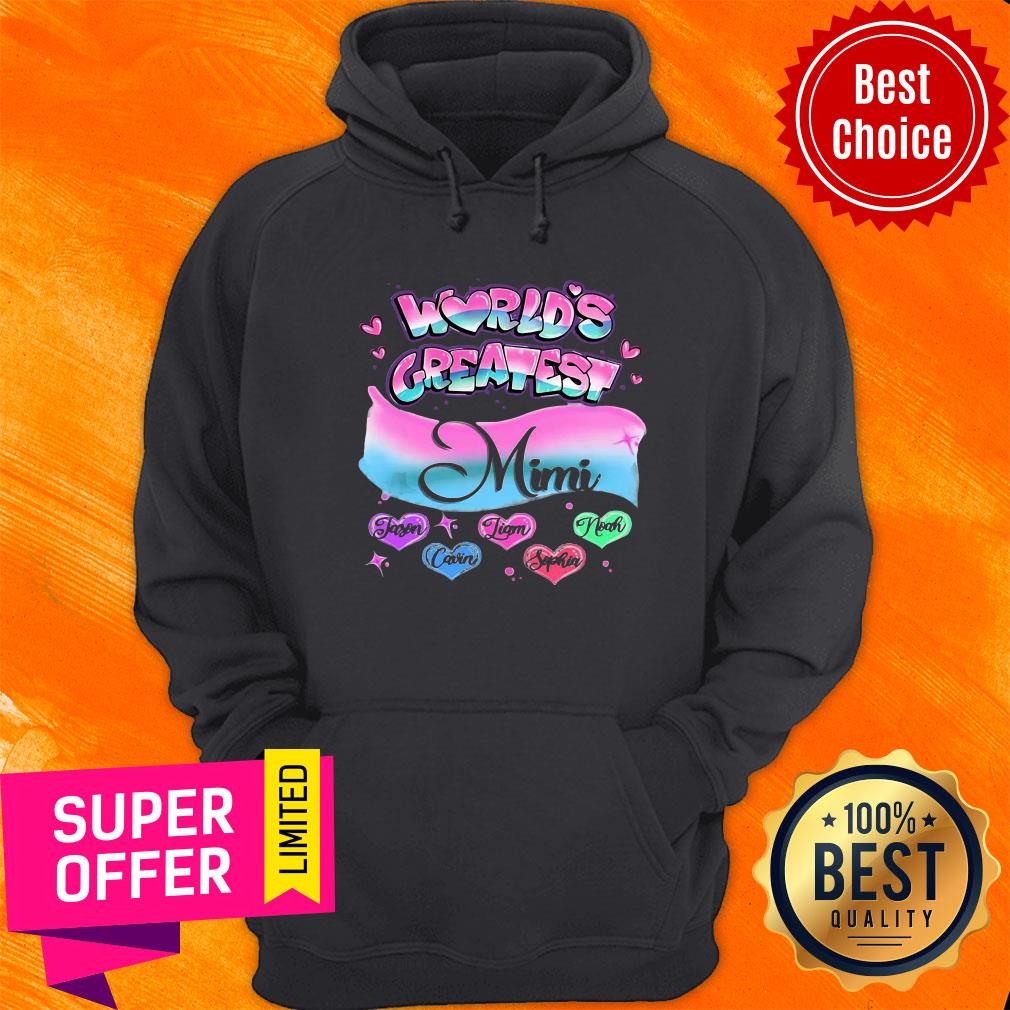 Awesome Girly World's Greatest Mimi Art Shirt