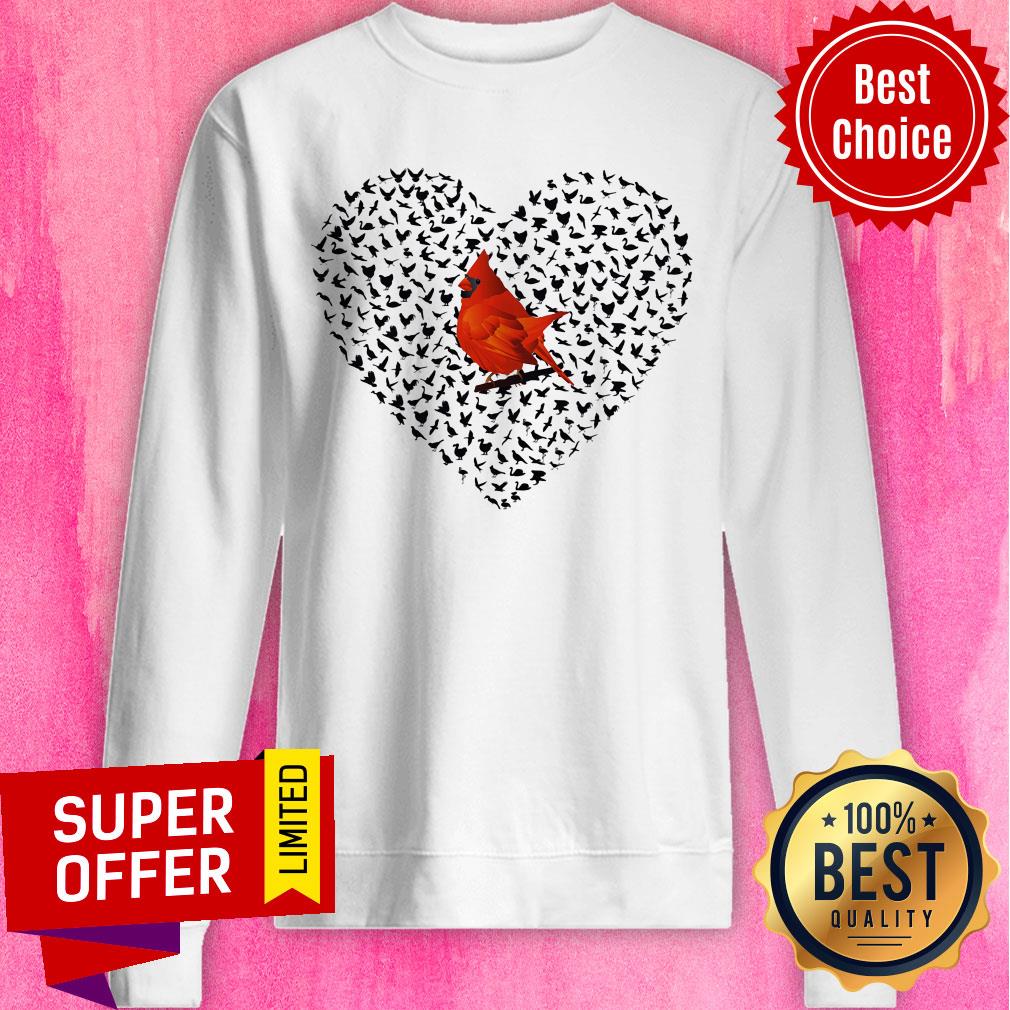 Awesome Heart Bird Shirt