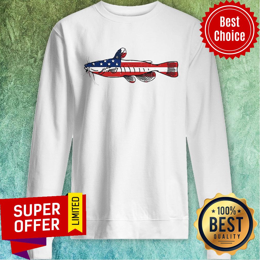 Awesome Heybo American Catfish Short Sleeve Shirt