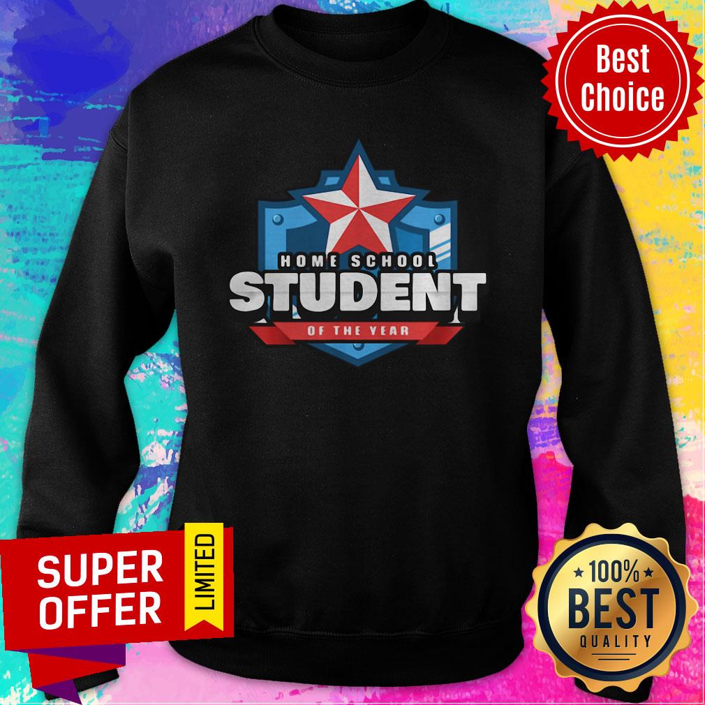 Awesome Home School Student Of The Year Online Learning Shirt