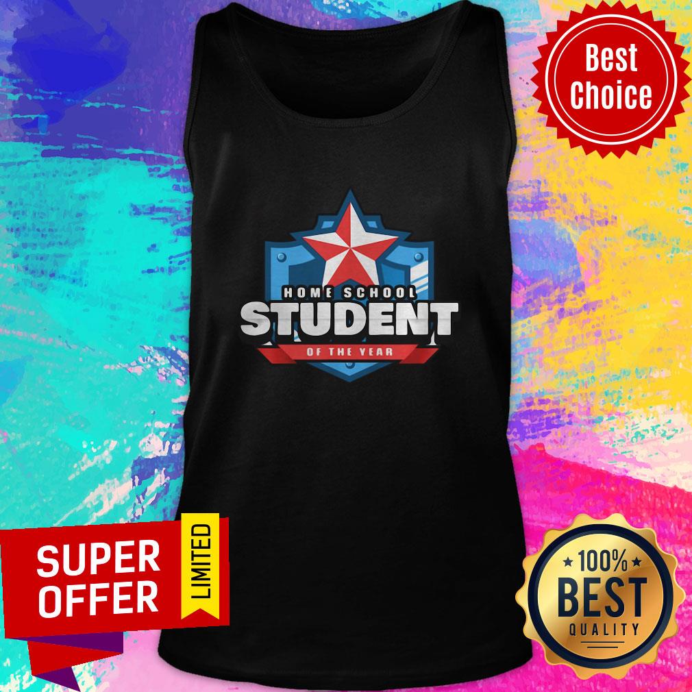 Awesome Home School Student Of The Year Online Learning Shirt