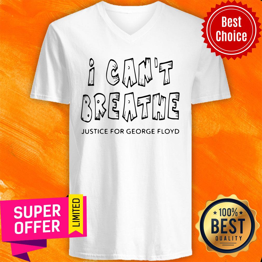 Awesome I Can’t Breathe Justice For George Floyd Vintage Shirt