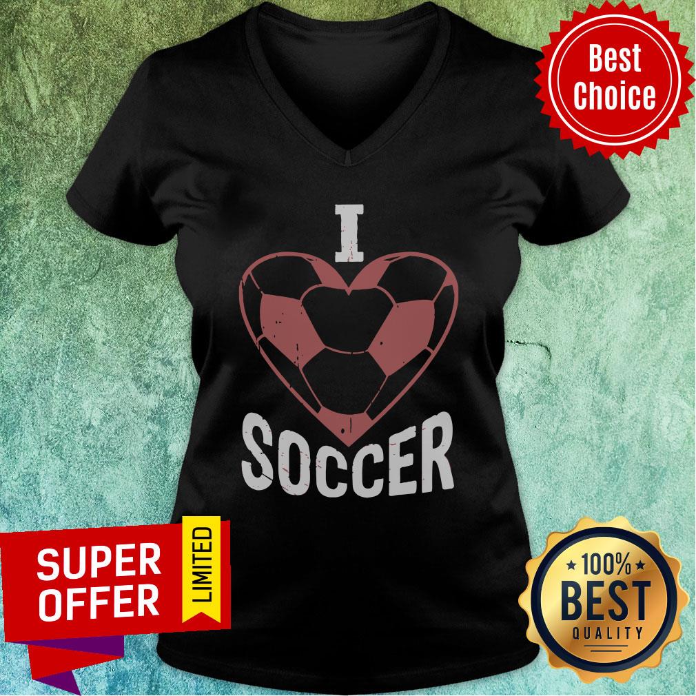 Awesome I Love Soccer Shirt