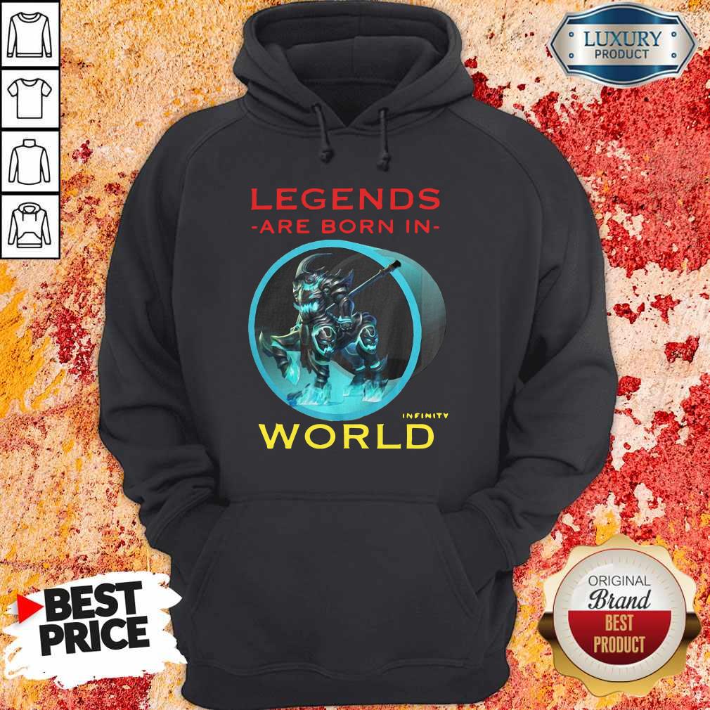 Awesome Legends Are Born In Infinity World T-shirt