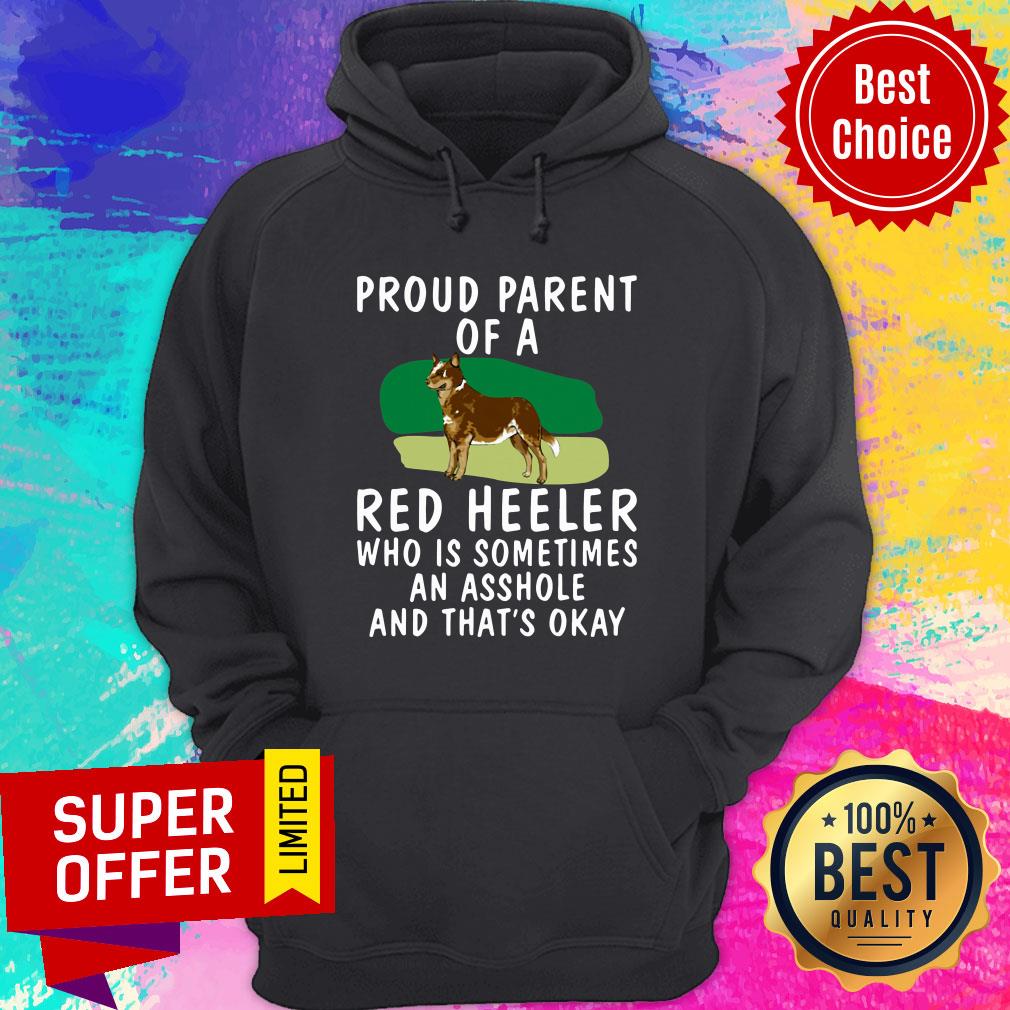 Awesome Proud Parent Of A Red Heeler Dog Shirt