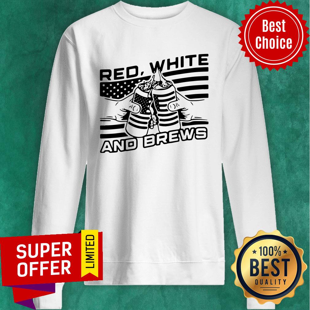 Awesome Red White And Brews Shirt